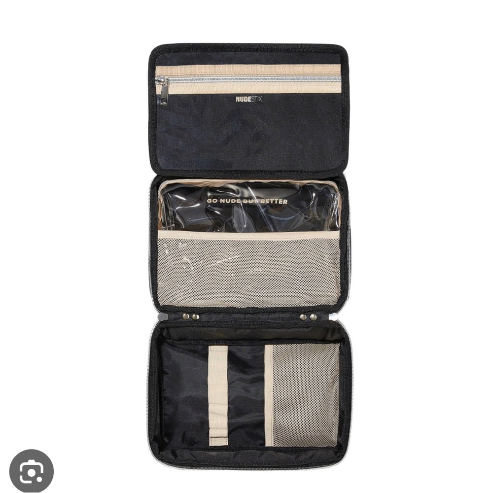 NWT Nudestix travel makeup bag